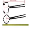 4KG-8Kg Crucible Tongs Set for Melting Metal, Foundry Casting Tools Lifting and Pouring Tongs - 19inches view 4