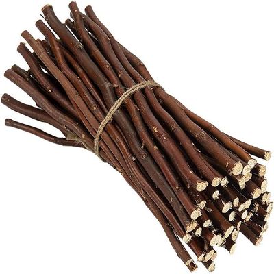 50pcs Wood Log Sticks Wooden Crafting Sticks DIY Wood Sticks Wood Branches Tree Twigs Wedding Accessories for Wedding Party Decor