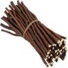 50pcs Wood Log Sticks Wooden Crafting Sticks DIY Wood Sticks Wood Branches Tree Twigs Wedding Accessories for Wedding Party Decor view 1