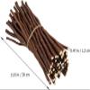 50pcs Wood Log Sticks Wooden Crafting Sticks DIY Wood Sticks Wood Branches Tree Twigs Wedding Accessories for Wedding Party Decor view 2