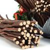 50pcs Wood Log Sticks Wooden Crafting Sticks DIY Wood Sticks Wood Branches Tree Twigs Wedding Accessories for Wedding Party Decor view 4