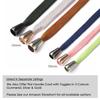 Flat Cotton Drawstring Tape Cord Rope,10 & 15mm,Garment Hoody Sweatshirt and Crafts Functional Trim.Decorate,26 Colours by Meter,Neotrims UK [Sliver Grey, 5 Meter (15mm Width)] view 3