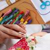 HUOOQT Cross Stitch Kits for Beginner, Hand Embroidery Beautiful Hedgehog, Flowers Embroidery Patterns and Threads DIY Embroidery Kit (Cotton) view 3