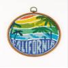 California Beach CS500-1 - Counted Cross Stitch KIT#2. Set of Threads, Needles, AIDA Fabric, Needle Threader, Embroidery Clippers and Printed Color Pattern Inside. view 2