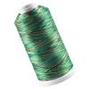 balacoo Strand Macrame Cord Ice Silk Thread for Jewelry Making Tassel Crafting and Quilting Dark Green Fine Silk High Strength Low Lint for Projects view 1