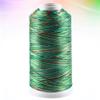 balacoo Strand Macrame Cord Ice Silk Thread for Jewelry Making Tassel Crafting and Quilting Dark Green Fine Silk High Strength Low Lint for Projects view 4