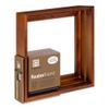 Ampersand Float Frame 1.5in Bold 8x8 Walnut view 1