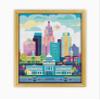 Providence USA CS599-2 - Counted Cross Stitch KIT#2. Set of Threads, Needles, AIDA Fabric, Needle Threader, Embroidery Clippers and Printed Color Pattern Inside. view 1