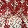 Fashion Fabrics LLC Red Lioness Stretch Sequins Couture Prom Dress Lace Fabric - Sold by The Yard view 3