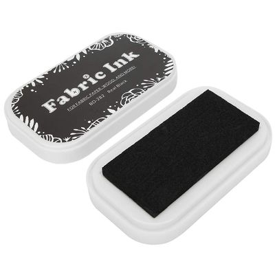 Colored Ink Pad, DIY Sponge Ink Pad for Rubber Stamp on Paper Cloth with Accessories