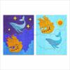 XMZZMX Whale Star Ship Sun Metal Cutting Dies for Card Making, Paper Embossing Die-Cuts Sets Storage Pockets, Album Stencils, Scrapbooking Template view 1