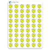 Baseball Planner Stickers Vinyl Labels for Game Day, Practice, Sports Scheduling, Productivity Layouts, Bullet Journaling (Softball Game (1/2" - 54), Matte Vinyl, 3 Sheets) view 2