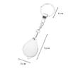 3 Pcs 15X Keychain Magnifying Glass Loupe Portable Folding Pocket Magnifier Mini Metal Keyring Loop Magnifying Eye Glass Len Reading Magnifier for Small Prints Map Craft Coin Jewelry Gem view 2