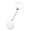 3 Pcs 15X Keychain Magnifying Glass Loupe Portable Folding Pocket Magnifier Mini Metal Keyring Loop Magnifying Eye Glass Len Reading Magnifier for Small Prints Map Craft Coin Jewelry Gem view 4