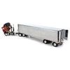 DCP 1/64 Red & Black Kenworth K100 Aerodyne Long Frame w/Chrome Reefer Trailer, by First Gear, 60-1556 view 4