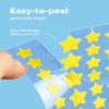 LitBear Acne Pimple Patch, 6 Colors 168 Dots Star Pimple Patches with Case & Tea Tree Oil & Centella Oil, Hydrocolloid Acne Patches for Face Cute Zit Patches Pimple Stickers Acne Dots view 4