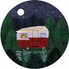 Beneath The Stars Christmas Ornament Needlepoint Canvas by Grace Popp view 1