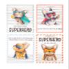 Studio Light CCL Clear Stamp Superhero Buddy Friendz 195x133x3mm 22 PC nr.468 view 2