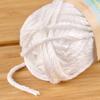 JubileeYarn Delightfully Plump Yarn - 100g/Skein Super Chunky Bamboo Rayon - Frost White - 2 Skeins view 3