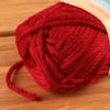 JubileeYarn Delightfully Plump Yarn - 100g/Skein Super Chunky Bamboo Rayon - Red Wine - 2 Skeins view 3