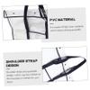 STOBOK Transparent Storage Bag Foam Board 30x40 Artwork Folder Bag Feelings Chart Art Portfolio Case 18 x 24 Drawing Board Carrier Bag Tool Bag Large Child Art Supplies Poster Pvc view 2
