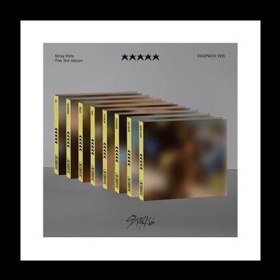 Stray Kids 5-STAR 3rd Album CD+Photobook+Mini poster on pack+Photocard+Tracking Sealed (Digipack I.N)