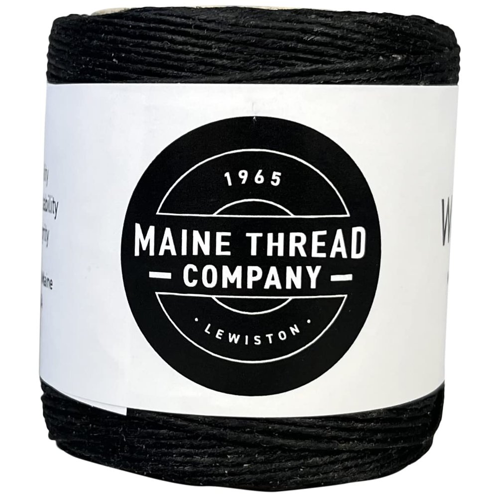 Black Waxed Cord 0.040"