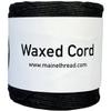 Black Waxed Cord 0.040" view 2
