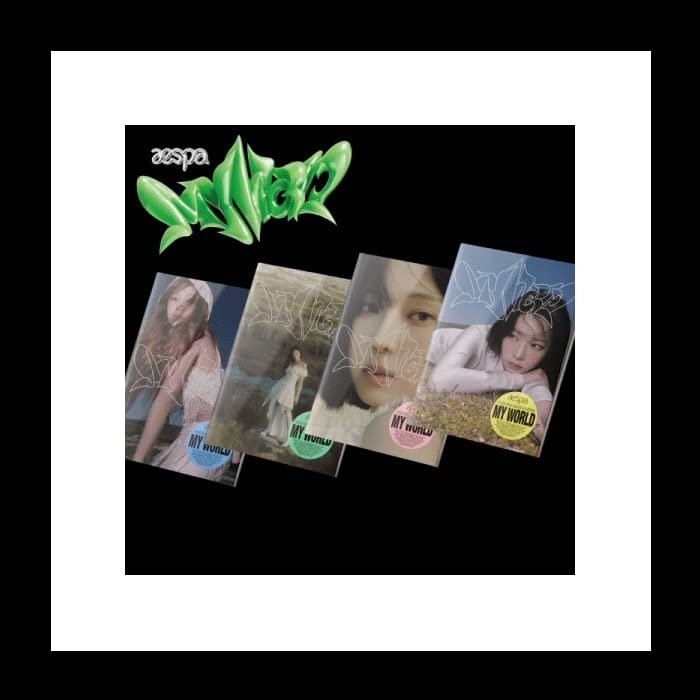 aespa MY WORLD 3rd Mini Album INTRO Random Version CD+72p PhotoBook+1p PhotoCard+Tracking Sealed