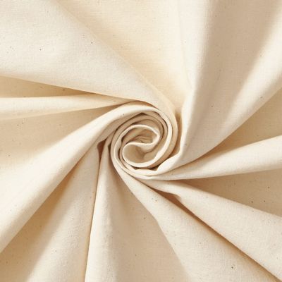 Extra-Wide Unbleached Natural Muslin (115/116") - Hypoallergenic Cotton by The Yard (10 Yards)