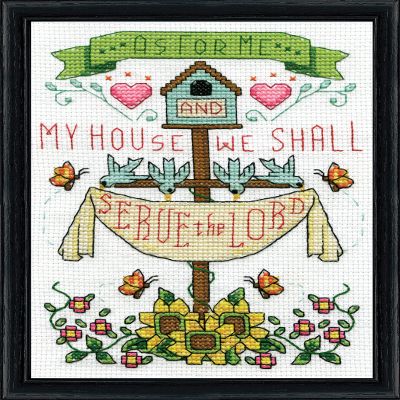 My House Counted Cross Stitch Kit