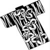 Hampton Studios Iris Kimono Copy Rubber Stamp, 4 X 3'' Wood Stamp view 2