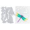 DzIxY Cute Insect Butterfly Metal Cutting Dies for Card Making Embossing Paper Die Cuts Sets Album Scrapbooking Templates Stencils Storage Pockets view 1