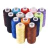 GSGC Thick Line 203 Sewing Thread Polyester Single Roll of 100 Meter Household Sewing Machine Line Hand-Stitched Clothes Wire (Color : BLACK-1PCS) view 2