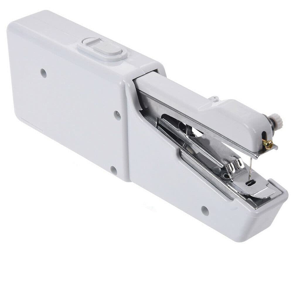 Portable Hand Sewing Machine Quick Handy Stitch Sew Needlework Cordless Clothes Fabrics Household Electric Sewing Machine Accessory