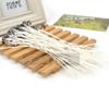 MOUDOAUER Waxed Candle Wicks Cotton Core Candle Making Supplies Parts Accessory(20PCS) view 4