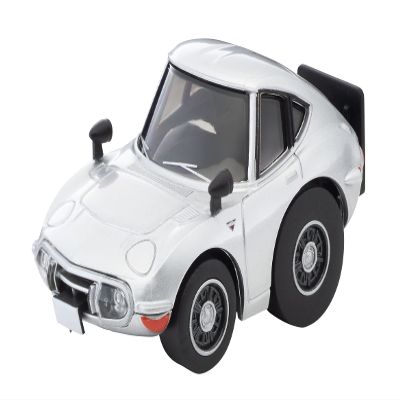 Choro-Q Zero Z-76f Toyota 2000GT Silver Finished Product