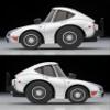 Choro-Q Zero Z-76f Toyota 2000GT Silver Finished Product view 3