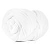 SOJITEK 2.2 LBS of Super Soft Velvet Bulky Yarn for Hand Knitting Blanket, Pillows, Handbag, DIY, White, 36 Yards, Arm Knitting Yarn for Chunky Braided Knot Throw Blanket, Weave Craft Crochet view 1