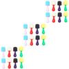 Alasum Pcs Sponge Brush Tools DIY Tools Tool Foam Art Paintbrush Round Sponge Paint Foam ing Spherical Drawing Tool view 1