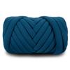 SOJITEK, DIY, 2.2 LBS of Soft Polyester Bulky Yarn for Hand Knitting Blanket, Pillow, Handbag, Demin Blue, 41.5 Yards, Arm Knitting Yarn for Chunky Braided Knot Throw Blanket, Weave Craft Crochet view 2