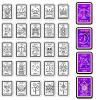 CRASPIRE Tarot Cards Silicone Clear Stamps for Scrapbooking Journaling Making Mystic Moon Mystery Greeting Words DIY Fantasy Magic Transparent Rubber Seals Stamp Crafting Supplies 6.3 x 4.3inch view 1