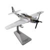 MOUDOAUER 1:72 Alloy US Army Air P-51 Mustang Fighter Aircraft Model Aircraft Model Simulation Aviation Science Exhibition Model view 1