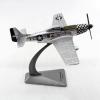 MOUDOAUER 1:72 Alloy US Army Air P-51 Mustang Fighter Aircraft Model Aircraft Model Simulation Aviation Science Exhibition Model view 3