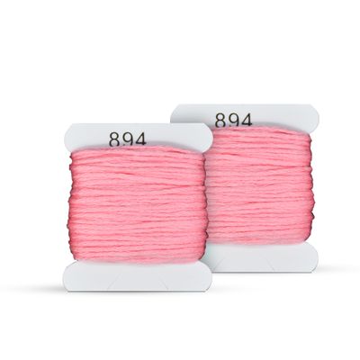 ATTERET Embroidery Floss Kit and Refills - Cotton Threads - DMC Color Coding for Cross Stitch, String Crafts, Friendship Bracelets