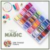 ATTERET Embroidery Floss Kit and Refills - Cotton Threads - DMC Color Coding for Cross Stitch, String Crafts, Friendship Bracelets view 2