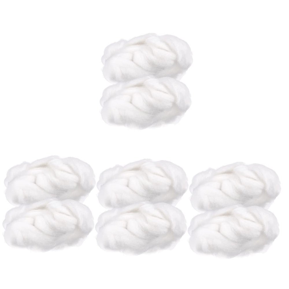 VANZACK 8pcs Core Wool Felting Kit Needle Felting Pad Roving Wool for DIY Craft Making Kit