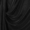 100% Micro Velvet Fabric Black Color 44" view 1
