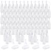 Zhehao 100 Pcs 10 ML Metal Applicator Bottle, Mini Glue Bottle for DIY Craft, Acrylic Painting, Quilling, Art Projects(White) view 1