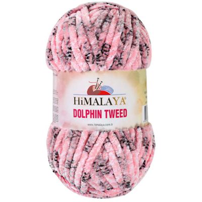 4 Pack/Skein Himalaya Dolphin Tweed, Each Skein 100 Gr/3,5 oz, 88 yards/80m., Super Bulky Yarn, Blanket Yarn, Velvet Yarn, Knitting Yarn, Amigurumi Yarn, Baby Yarn (92005)
